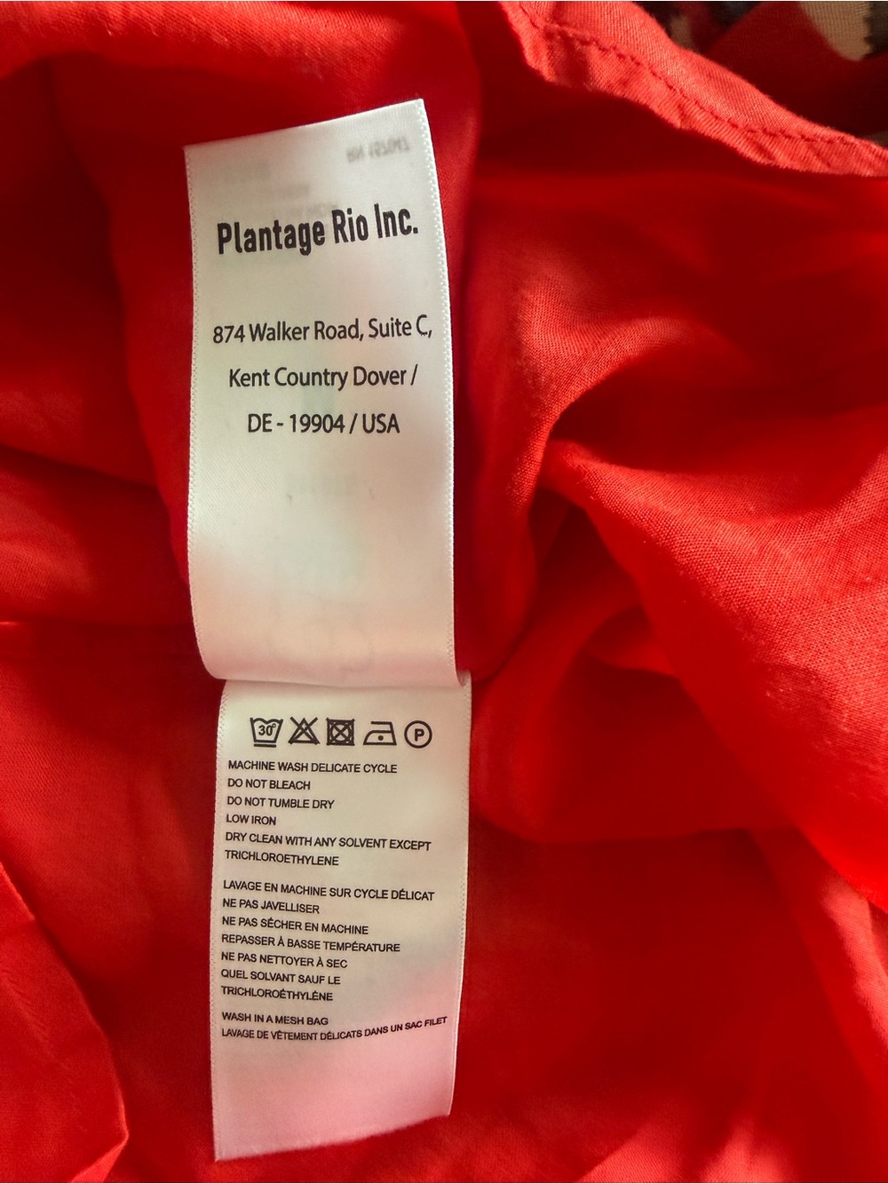 FARM Rio Red and Pink Floral Ruffle Long-Sleeve Dress - Picture 11 of 11
